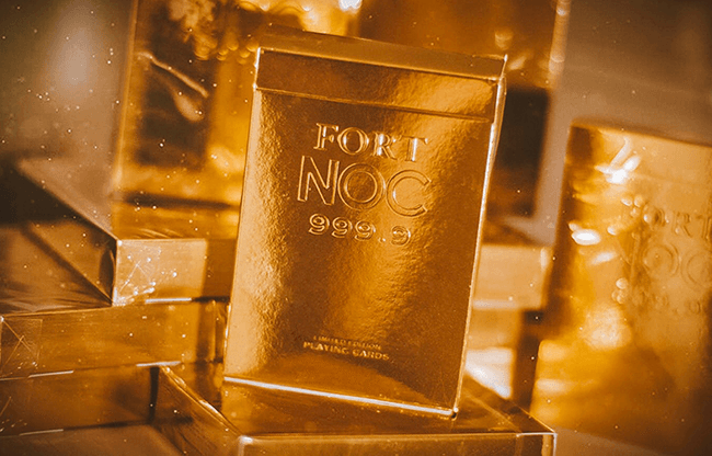 Fort NOC (GOLD) Playing Cards
