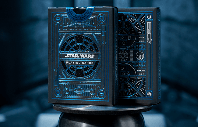 Star Wars Light Side (Blue) Playing Cards by theory11
