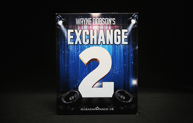Waynes Exchange 2 (Gimmick and Online Instructions) by Wayne Dobson and Alakazam Magic - DVD