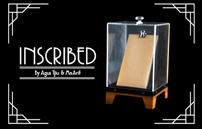 Inscribed (Gimmicks and Online Instructions) By Agus Tjiu & Ma Arif