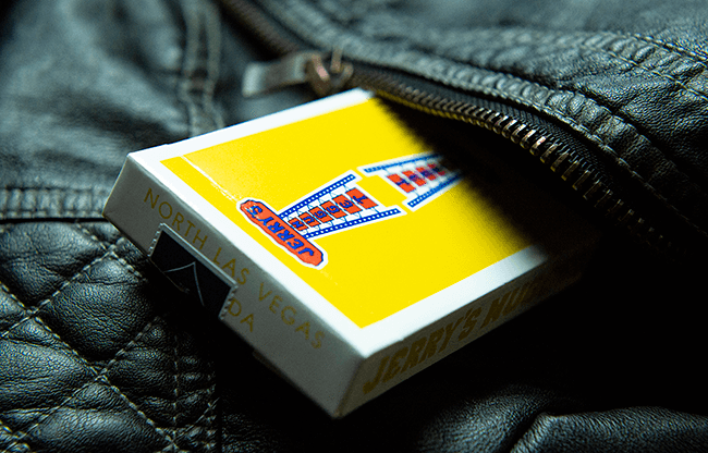 Vintage Feel Jerry's Nuggets (Yellow) Playing Cards