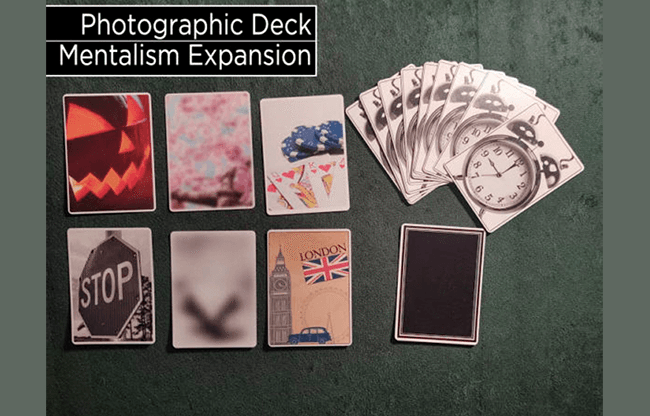Photographic Deck Project Set (Gimmicks and Online Instructions) by Patrick Redford