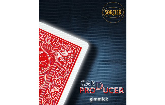 Card Production Gimmick Red by Sorcier Magic - Trick