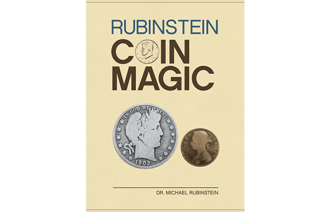 Rubinstein Coin Magic (Hardbound) by Dr. Michael Rubinstein - Book