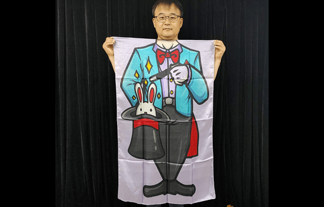 Character Silk (Magician) 35 X 43  by JL Magic - Trick