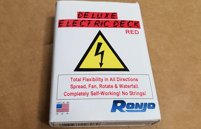 ELECTRIC DECK DELUXE (Red) by Ronjo - Trick