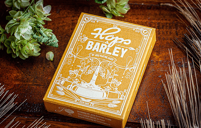 Hops & Barley (Pale Gold Pilsner) Playing Cards by JOCU Playing Cards