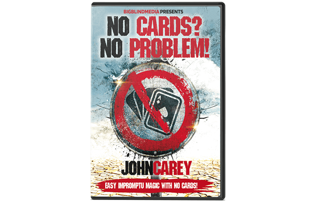 BIGBLINDMEDIA Presents No Cards, No Problem by John Carey - DVD