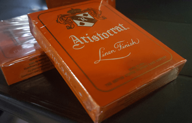 Aristocrat Orange Edition Playing Cards