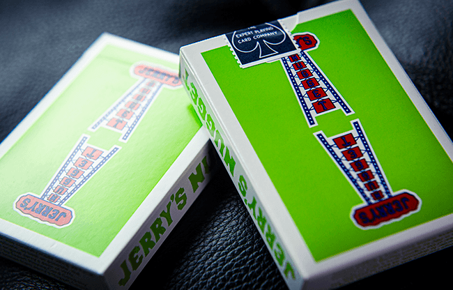 Vintage Feel Jerry's Nuggets (Green) Playing Cards