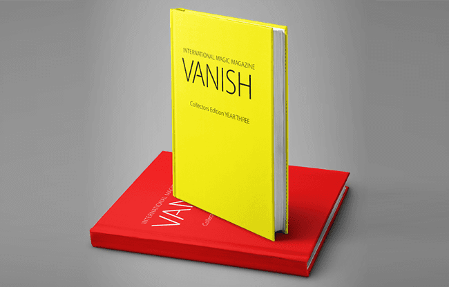 VANISH MAGIC MAGAZINE Collectors Edition Year Three (Hardcover) by Vanish Magazine - Book