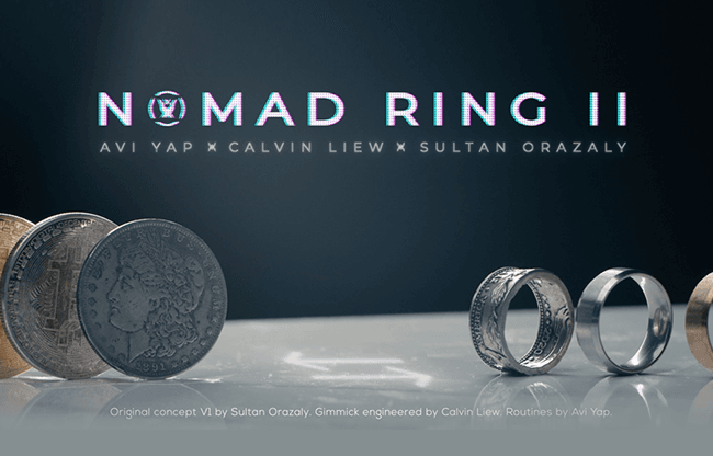 Skymember Presents: NOMAD RING Mark II (Bitcoin Silver) by Avi Yap, Calvin Liew and Sultan Orazaly- Trick