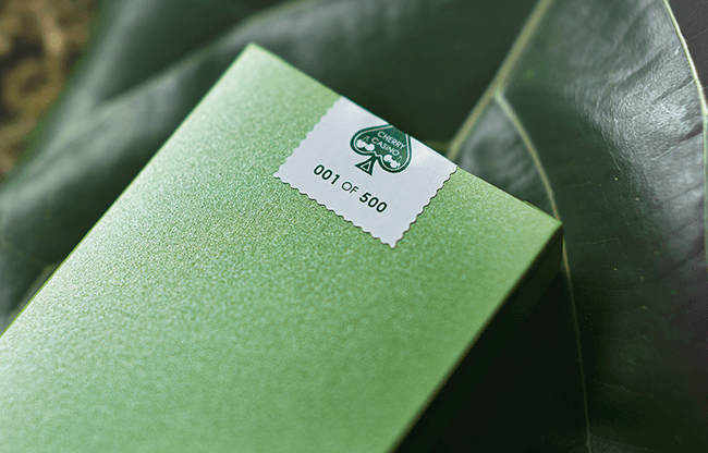 Cherry Casino House Deck Playing Cards (Sahara Green)