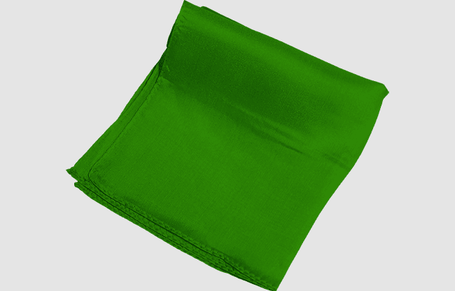 Rice Spectrum Silk 12" (Green) by Silk King Studios - Trick