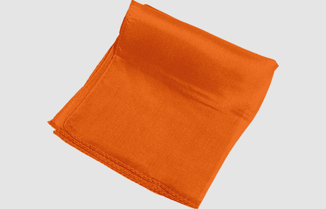 Rice Spectrum Silk 18" (Orange) by Silk King Studios - Trick