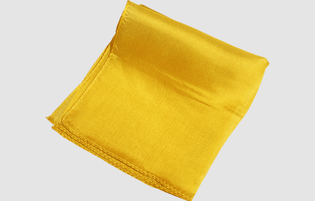 Rice Spectrum Silk 18" (Yellow) by Silk King Studios - Trick