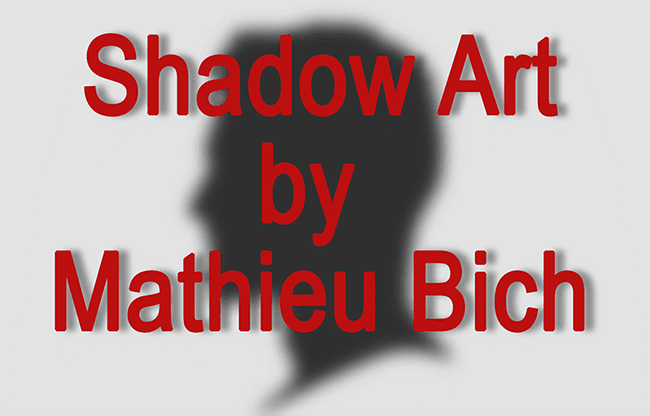 Shadow Art (Bat Man) by Mathieu Bich - Trick