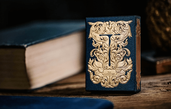 Luxury Sword T (Blue) Playing Cards by TCC