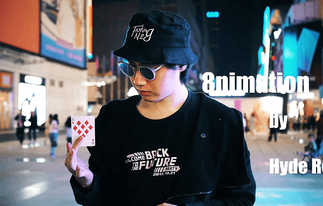 8NIMATION BLUE (Gimmicks and Online Instructions) by Hyde Ren & Magic- Trick