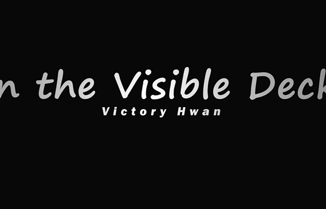 In the Visible Deck BLUE (Gimmicks and Online Instruction by Victory Hwan- Trick