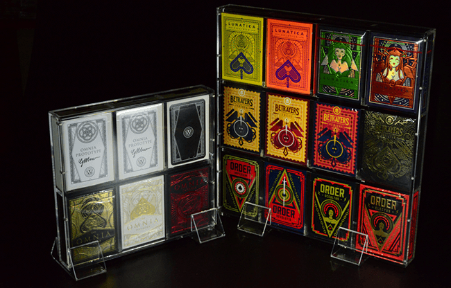 Carat XCS Case (2 Stands) - Single Card Display Stands