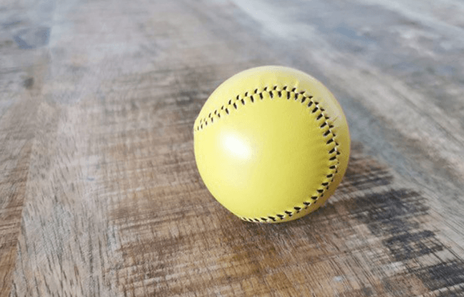 Final Load Ball Leather Yellow (5.7 cm) by Leo Smetsers - Trick
