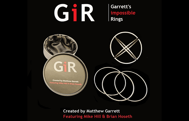 GIR Ring Set (Gimmick and Online Instructions) by Matthew Garrett - Trick