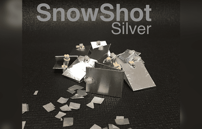 SnowShot SILVER (10 ct.) by Victor Voitko (Gimmick and Online Instructions) - Trick