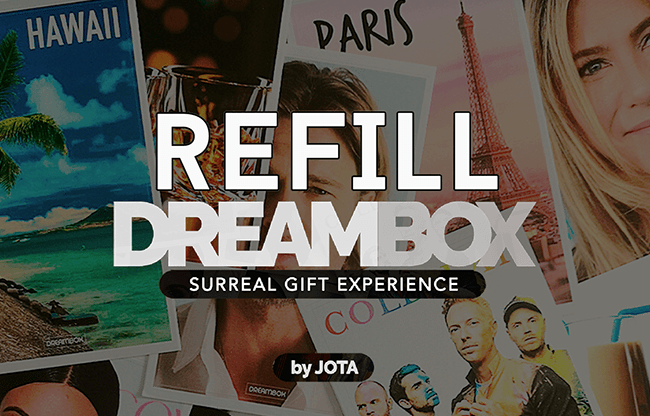 DREAM BOX GIVEAWAY / REFILL by JOTA - Trick