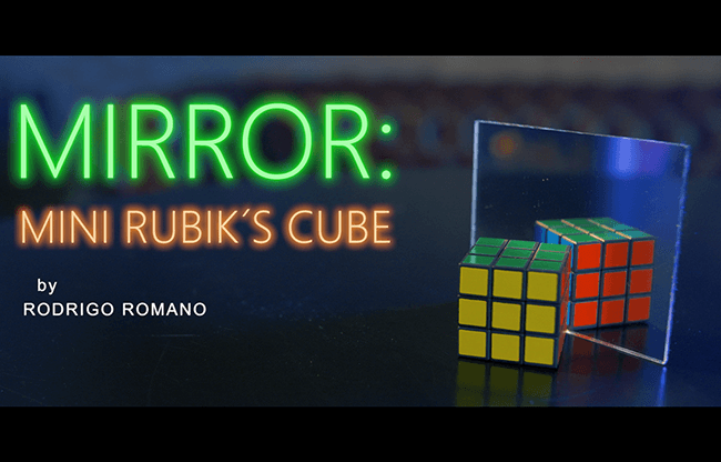 Mirror Mini Rubik Cube (Gimmick and Online Instructions) by Rodrigo Romano - Trick