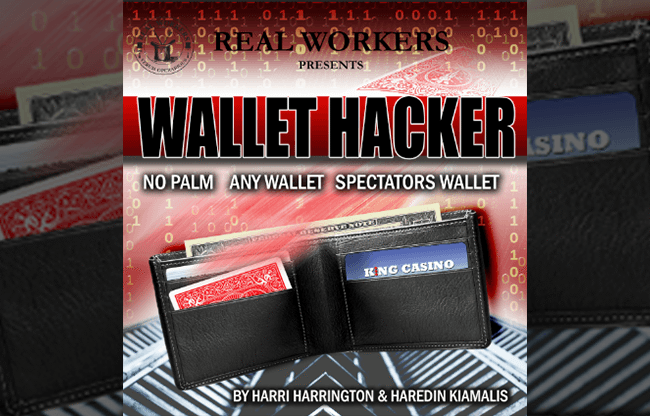 Wallet Hacker RED (Gimmicks and Online Instruction) by Joel Dickinson - Trick