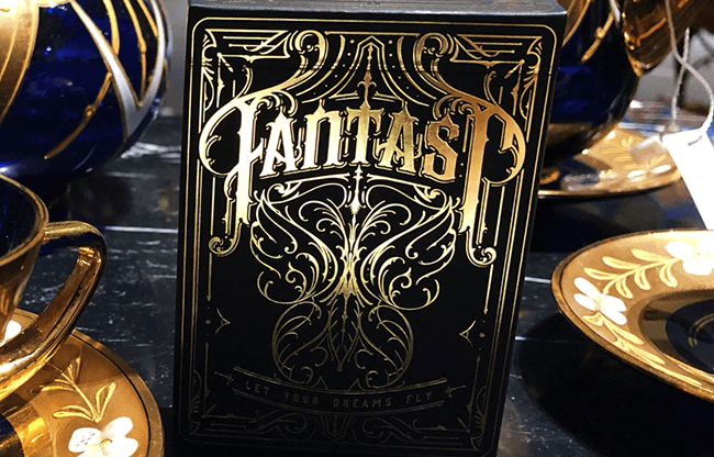 Fantast Gold Playing Cards