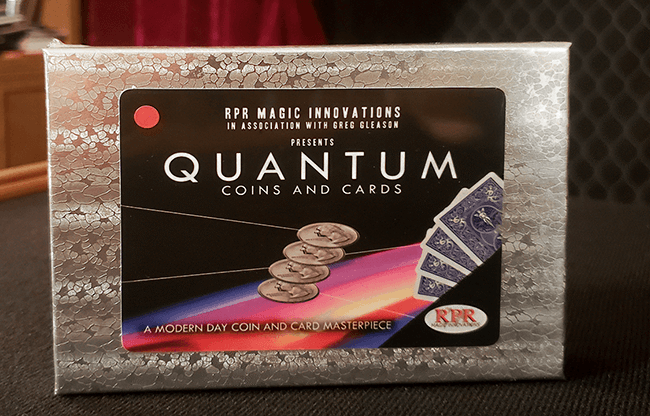 Quantum Coins (Euro 50 cent Red Card) Gimmicks and Online Instructions by Greg Gleason and RPR Magic Innovations