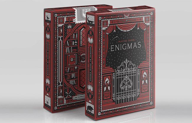 ENIGMAS Puzzle Hunt (RED) Playing Cards