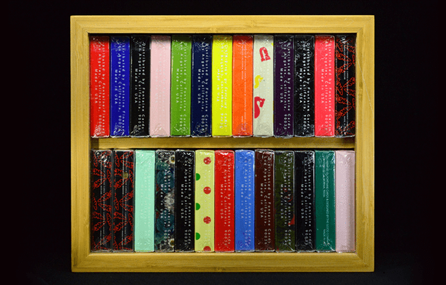 Carat B24 Bamboo Double Brick Box