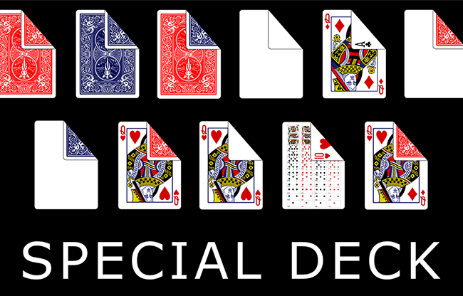 Bicycle Special Deck Playing Cards (plus 11 Online Effects)