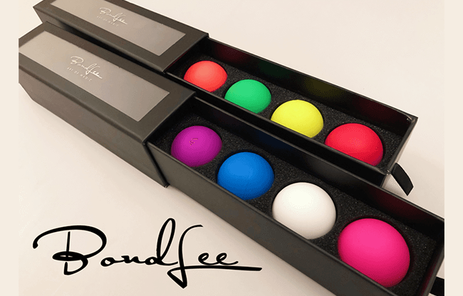 Perfect Manipulation Balls (1.7 Multi color; Red Green Orange Yellow) by Bond Lee - Trick