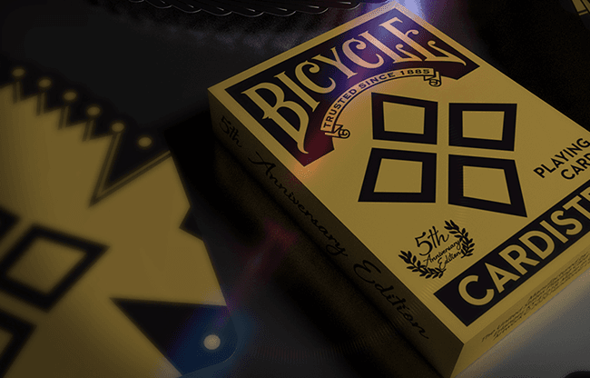 5th anniversary Bicycle Cardistry (Standard) Playing Cards by Handlordz