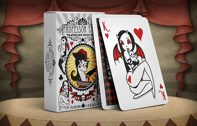 Professor Tate's Travelling Road Show Classic Edition Playing Cards