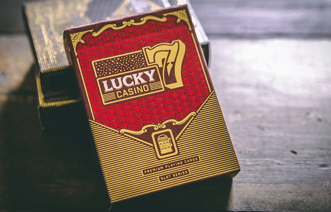 Slot Playing Cards (Lucky 7 Edition) by Midnight Cards