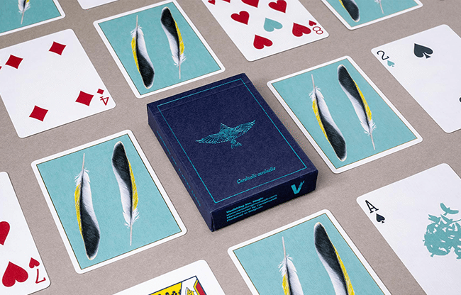 Feather Deck: Goldfinch Edition (Teal) by Joshua Jay