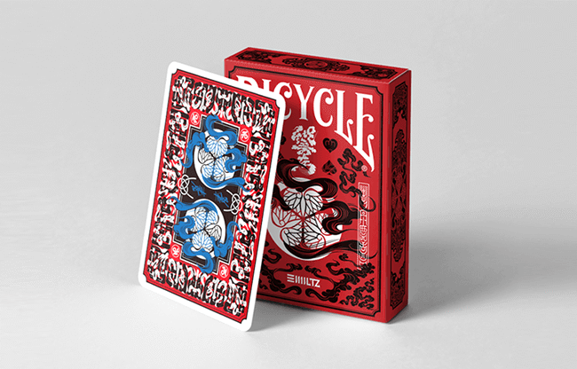 Edo Karuta (Red) Playing Cards