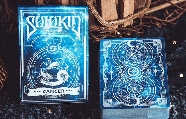 Solokid Constellation Series V2 (Cancer) Playing Cards by Solokid Playing Card Co.