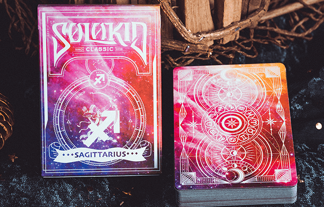 Solokid Constellation Series V2 (Sagittarius) Playing Cards by Solokid Playing Card Co.