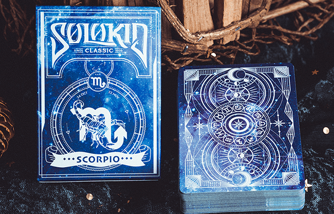 Solokid Constellation Series V2 (Scorpio) Playing Cards by Solokid Playing Card Co.