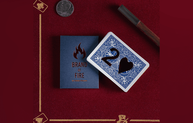 BRAND OF FIRE / BLUE(Gimmicks and Online Instructions) by Federico Poeymiro - Trick