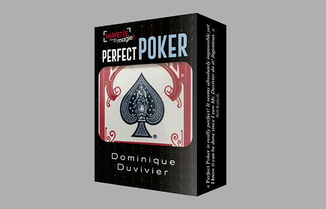 Perfect Poker (Gimmicks and Online Instructions) by Dominique Duvivier   - Trick