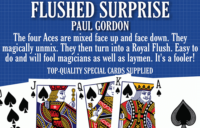 FLUSHED SURPRISE by Paul Gordon - Trick