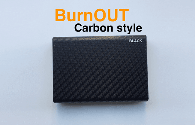 BURNOUT 2.0 CARBON BLACK by Victor Voitko (Gimmick and Online Instructions) - Trick