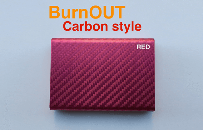 BURNOUT 2.0 CARBON RED by Victor Voitko (Gimmick and Online Instructions) - Trick